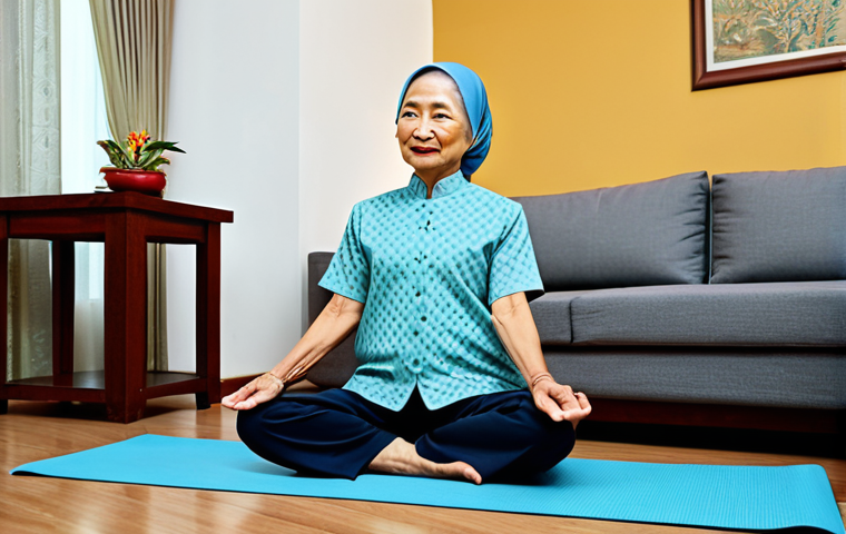 교통사고 후유증 치료 비용 - **

"A Malaysian man in his 40s, fully clothed in a batik shirt and slacks, receiving a massage ther...